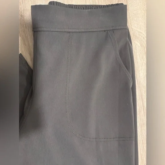 Max Studio Charcoal- Wide Leg Trousers - Picture 6 of 9